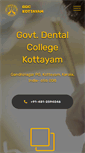Mobile Screenshot of gdckottayam.org
